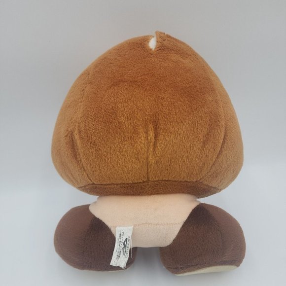 Goomba Brown Super Mario Enemy Plush Toy Banpresto Japan 10" Nintendo 2006‎ - Picture 3 of 10